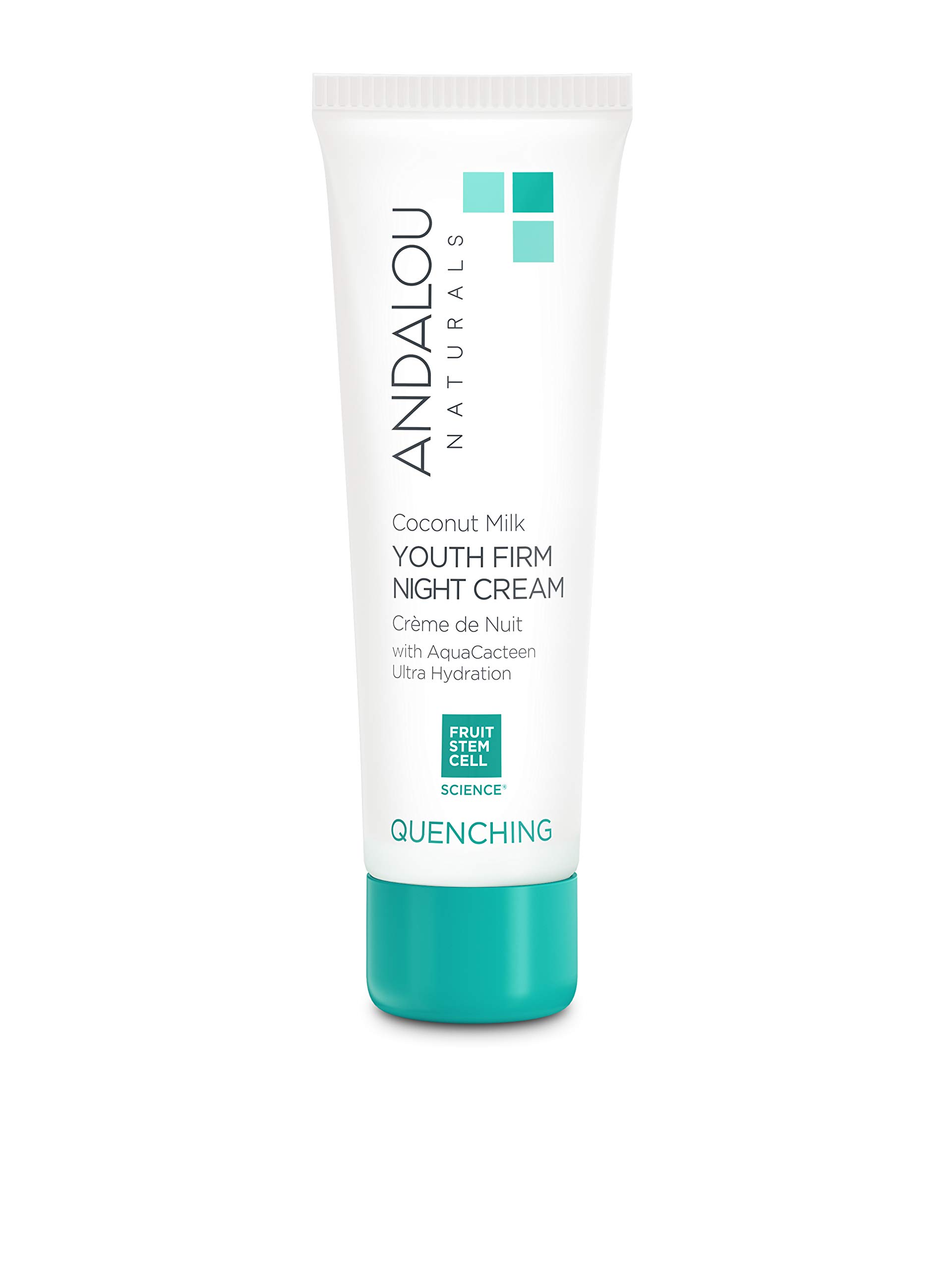 Andalou Naturals Coconut Milk Youth Firm Night Cream,50g أندالو ناتشورالز كريم ترطيب و شد ليلي