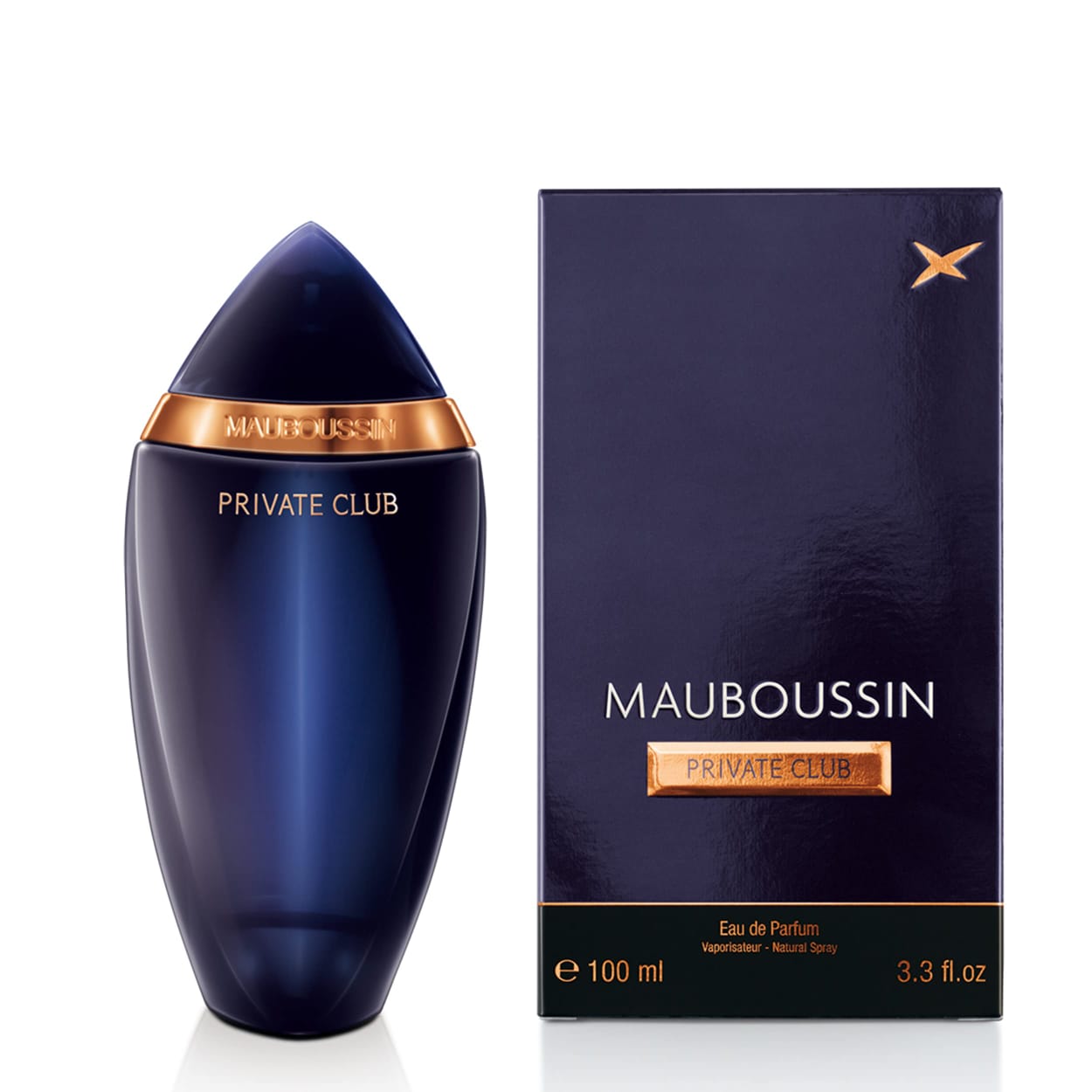 MAUBOUSSIN Private Club Eau de Parfum,100ml عطر خشبي للرجال