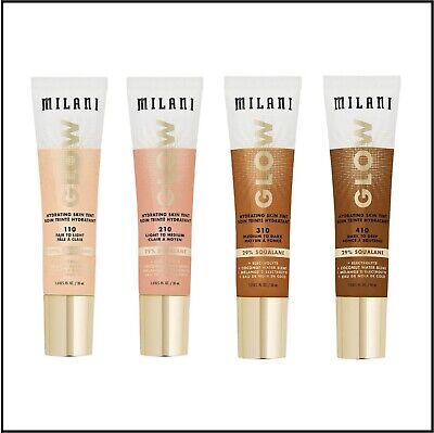 MILANI GLOW HYDRATING SKIN TINT ميلاني كريم اساس خفيف مرطب