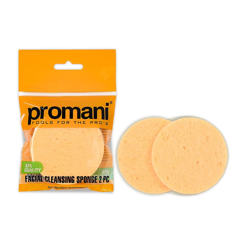 PROMANI Facial Cleaning Sponge 2 PCS PR-952 بروماني اسفنجات تنظيف الوجه