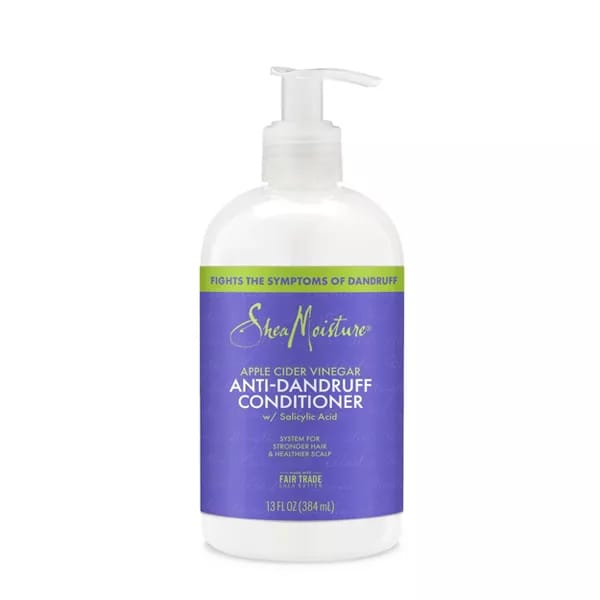 SheaMoisture Apple Cider Vinegar Anti-Dandruff Conditioner,384ml شيا مويستشر بلسم ضد القشرة