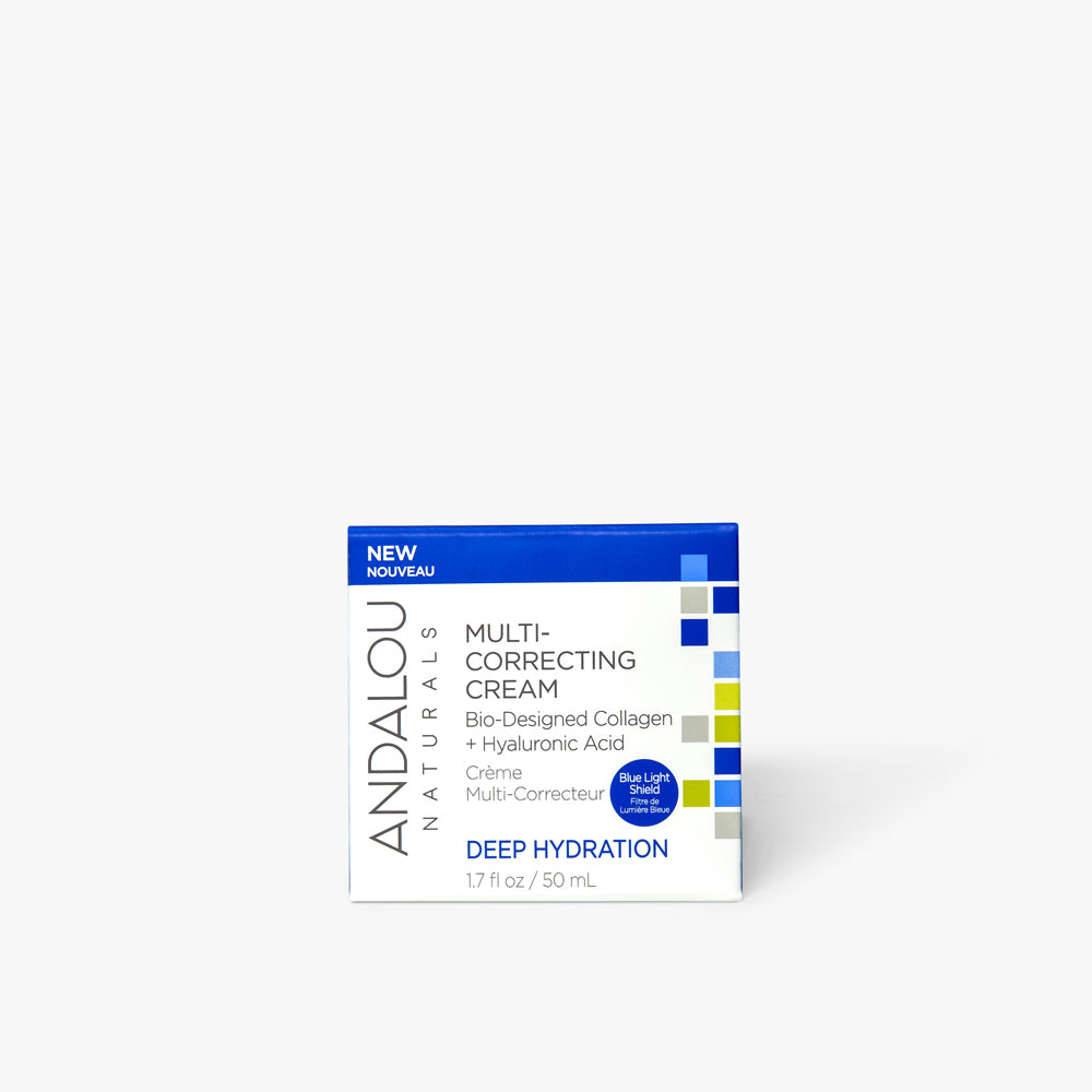 Andalou Naturals DEEP HYDRATION MULTI-CORRECTING CREAM كريم مرطب للبشرة