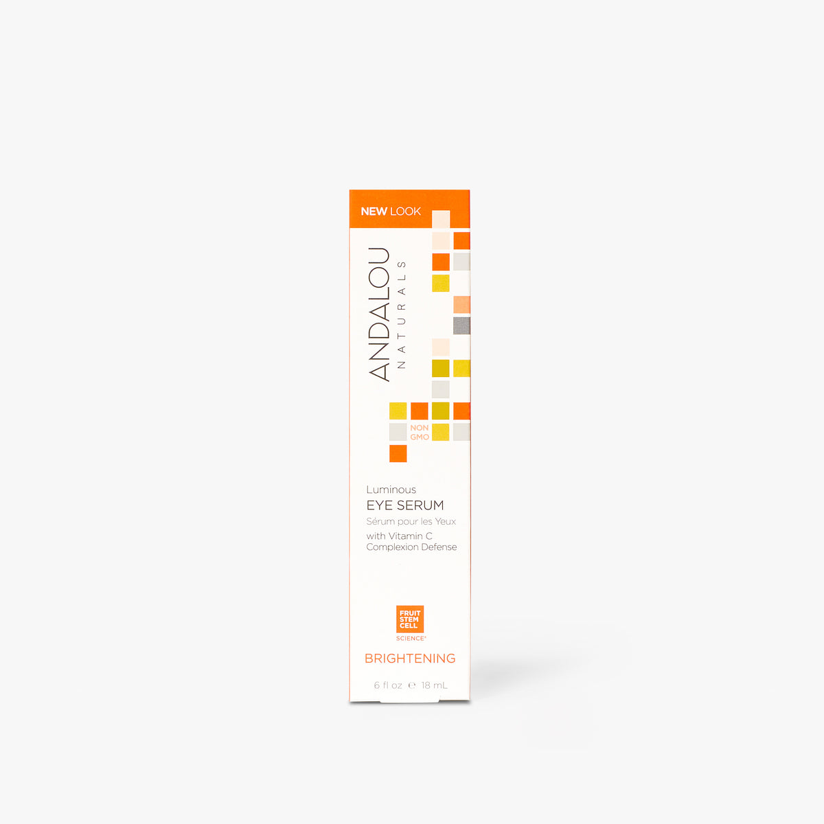 Andalou Naturals BRIGHTENING LUMINOUS EYE SERUM سيروم التفتيح للعين