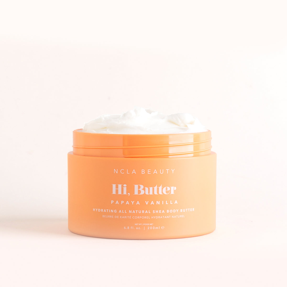 NCLA BEAUTY HI, BUTTER BODY BUTTER PAPAYA VANILLA 200ml زبدة مرطبة للجسم بالبابايا والفانيلا