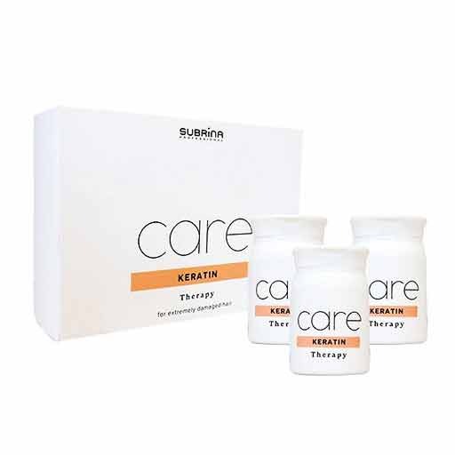 Subrina Care Keratin Therapy For Extremely Damaged Hair 6x10ml Set سيت سيروم معالج للشعر بالكيراتين