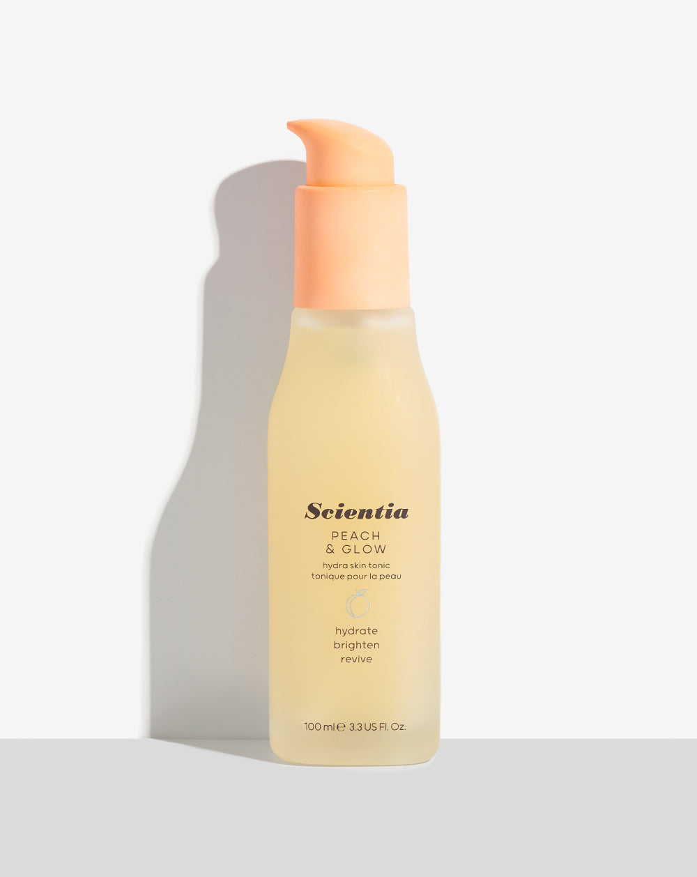 SCIENTIA PEACH & GLOW Hydra Skin Tonic تونر الخوخ والتوهج المنشط للبشرة