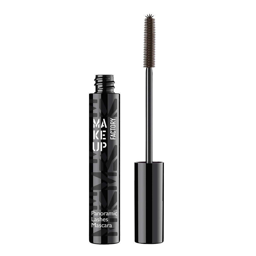 MAKE UP FACTORY PANORAMIC LASHES MASCARA 06 ميك اب فاكتوري ماسكارا رموش بانورامية باللون البني