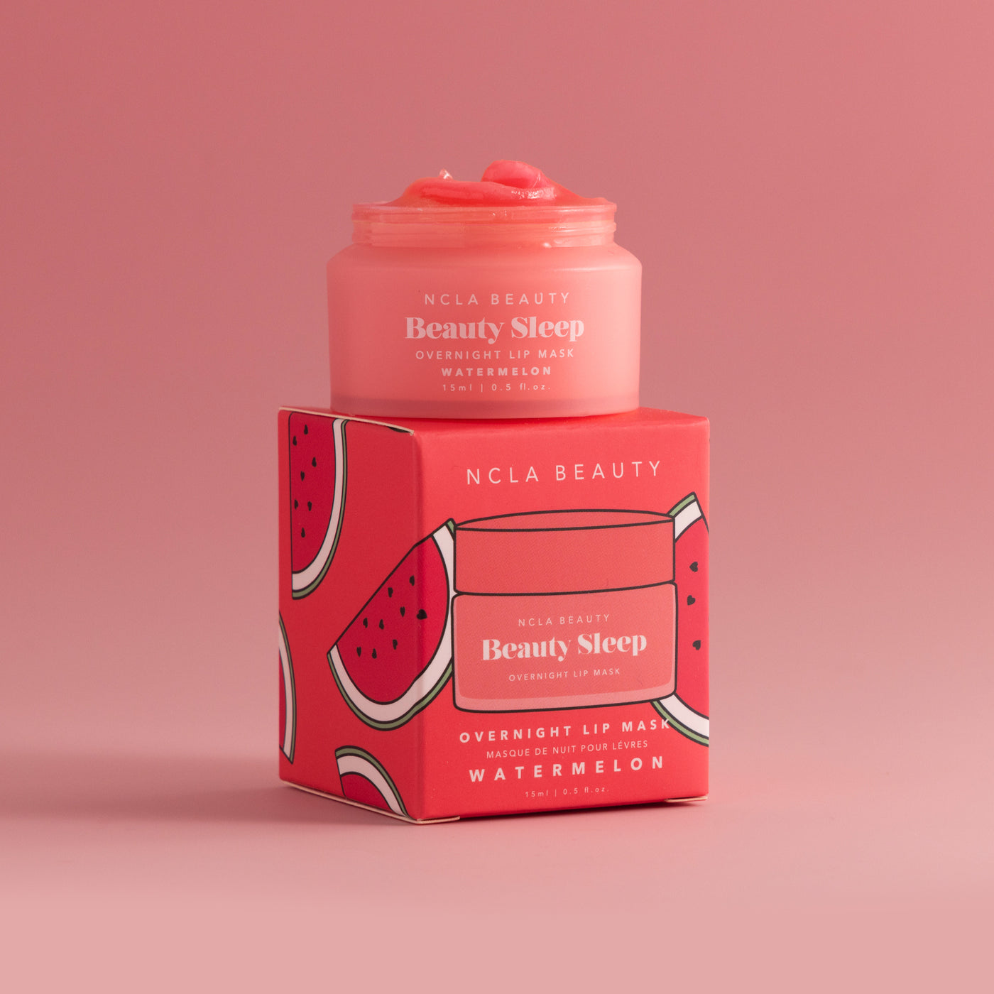 NCLA BEAUTY BEAUTY SLEEP OVERNIGHT LIP MASK - WATERMELON 15ml ماسك ليلي مرطب للشفاه