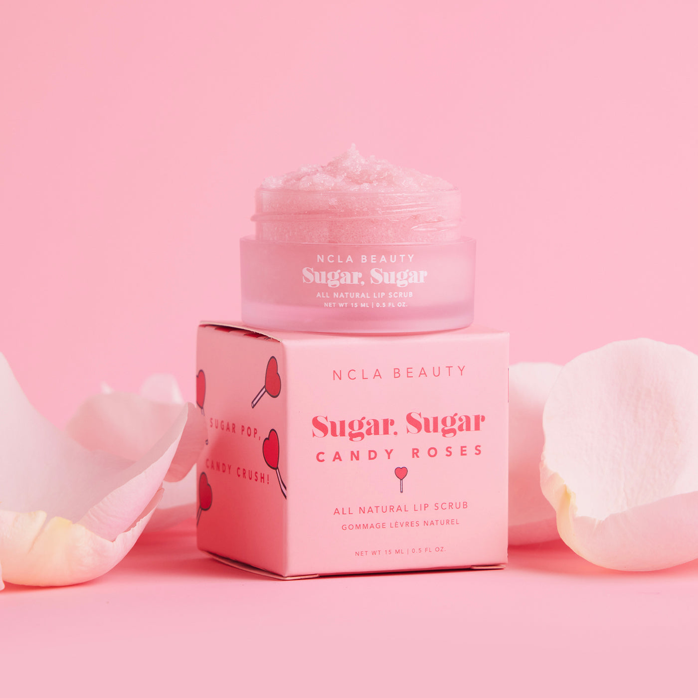NCLA BEAUTY SUGAR SUGAR CANDY ROSES 15ml مقشر للشفاه