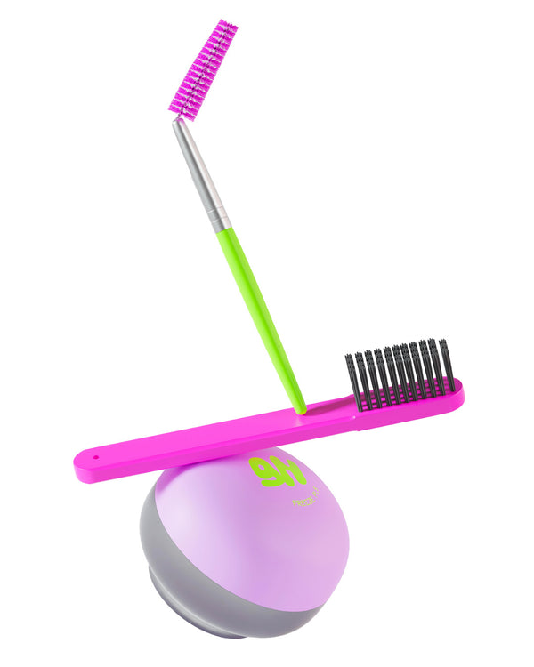 GLOW HUB FREEZE PLS BROW SCULPT_HAIR STAY 3-PIECE KIT واكس مثبت للشعر والحواجب من كلو هب