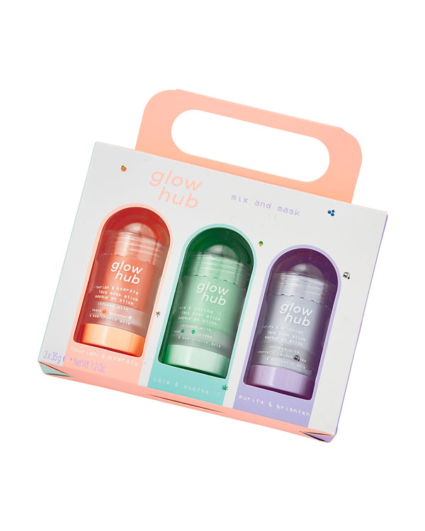 GLOW HUB MIX & MASK IT SKIN_CARE SET كلو هب ماسك ستك سيت