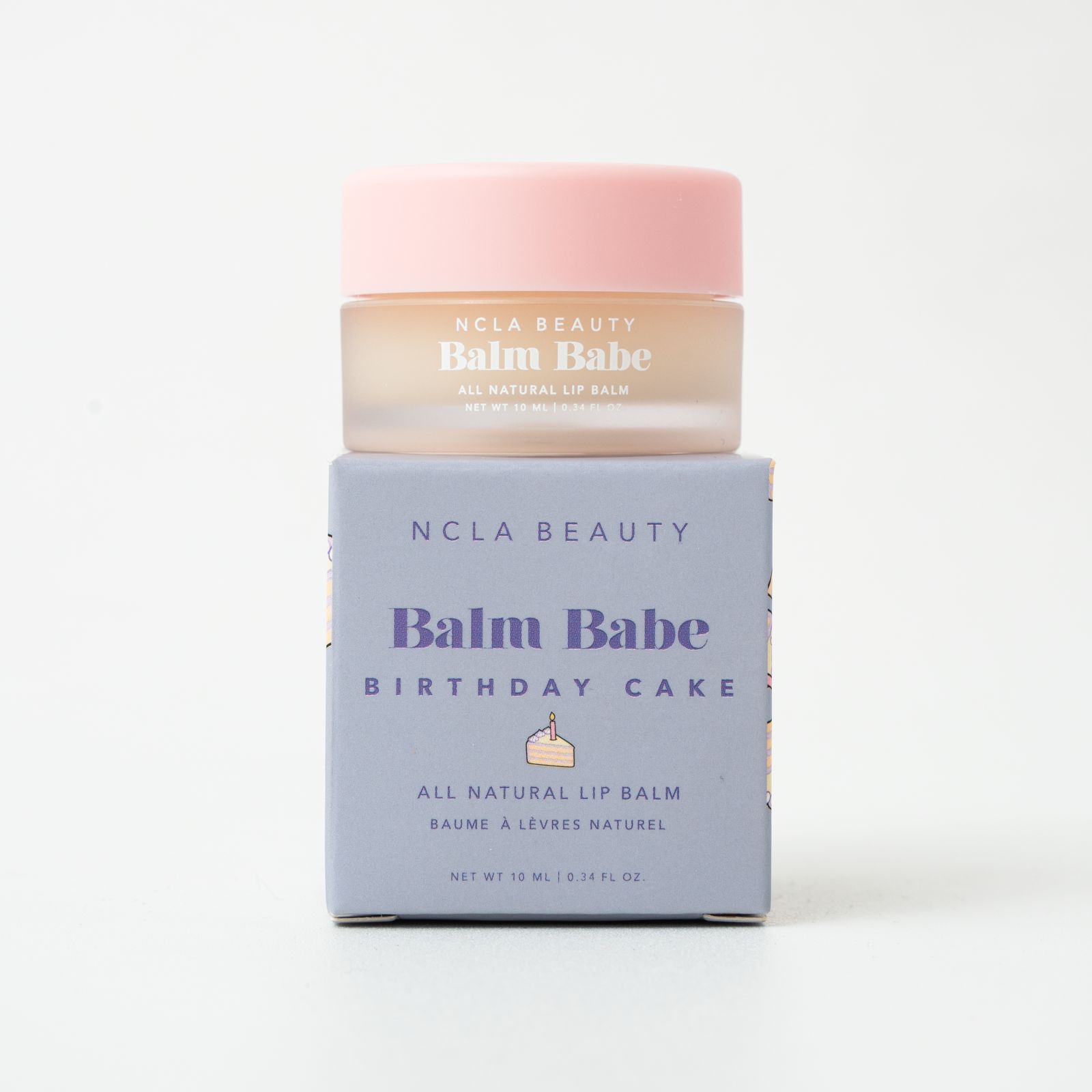 NCLA BEAUTY BALM BABE-BIRTHDAY CAKE LIP BALM10ml  زبدة مرطبة للشفاه