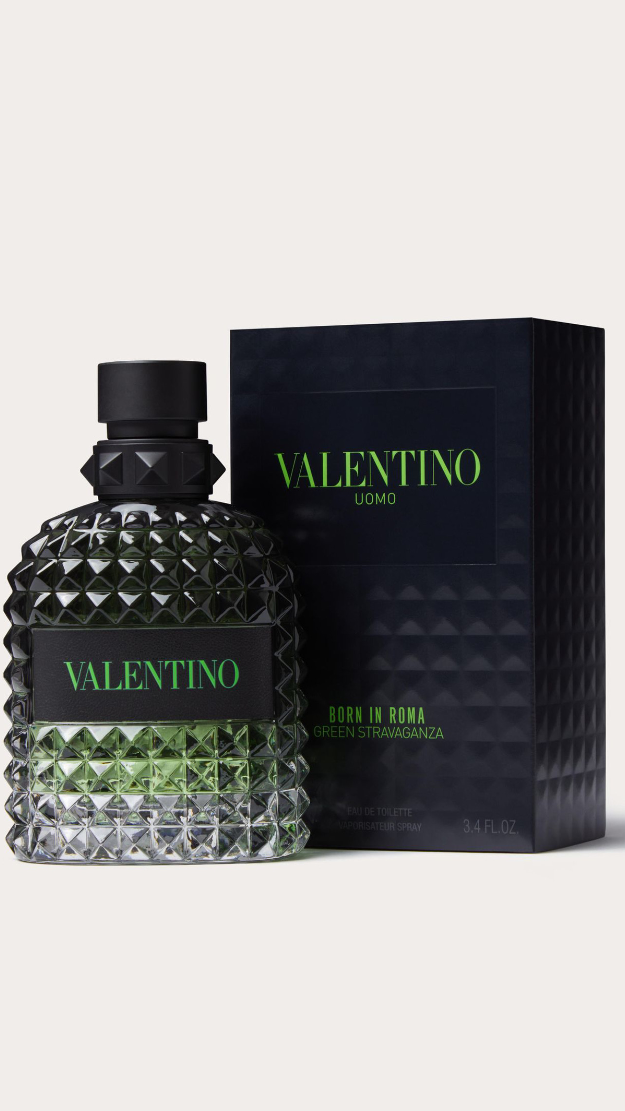 VALENTINO BORN IN ROMA GREEN STRAVAGANZA EAU DE TOILETTE 100ML فالنتينو عطر للرجال