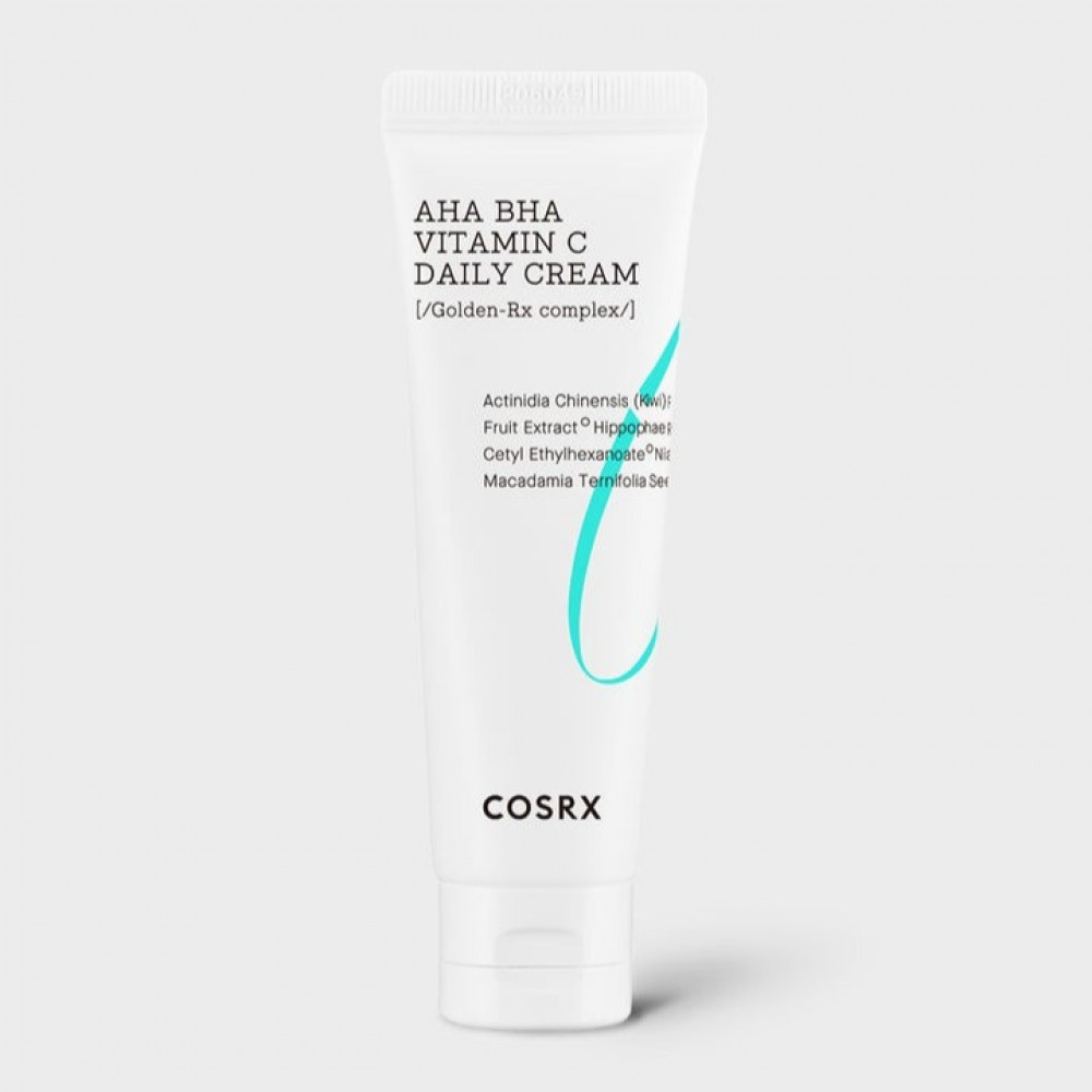 COSRX Refresh AHA BHA Vitamin C Daily Cream 50ml كوزاركس كريم يومي بفيتامين سي