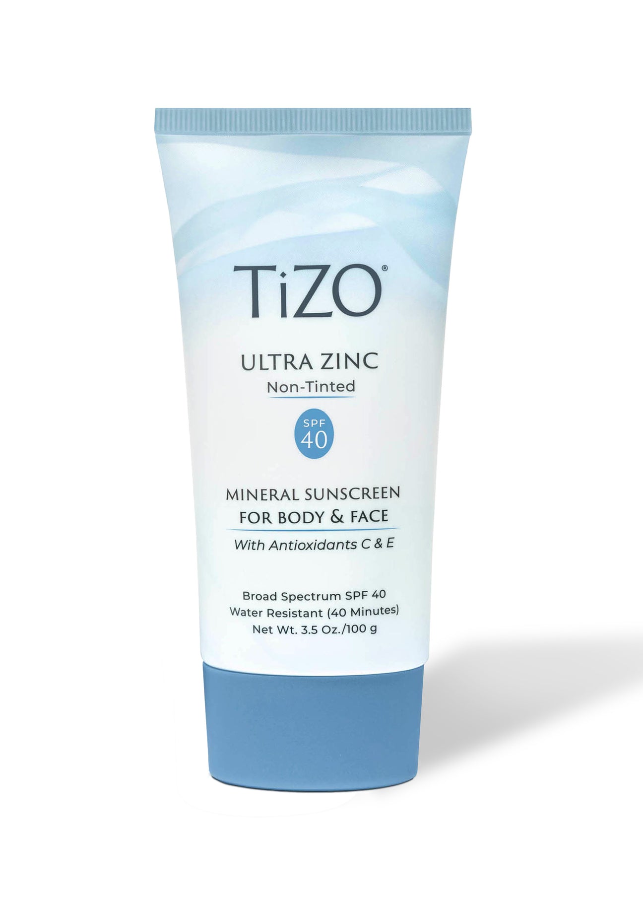 TIZO Ultra Zinc Mineral Sunscreen Body & Face 40SPF Non-Tinted تايزو واقي شفاف للوجه والجسم