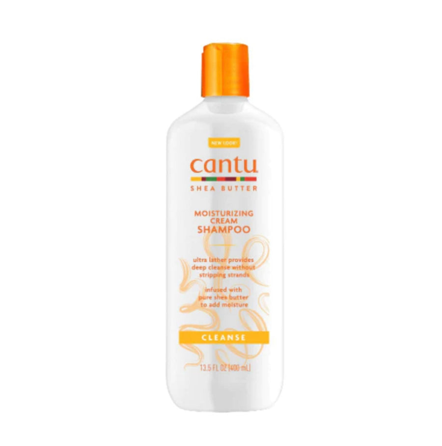 CANTU SHEA BUTTER MOISTURIZING CREAM SHAMPOO - 400ML كانتو شامبو كريمي مرطب بزبدة الشيا