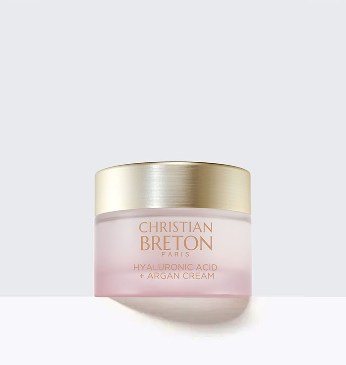 CHRISTIAN BRETON HYALURONIC ACID + ARGAN CREAM كرستيان بريتون  كريم بالهايلرونك أسد والارغان