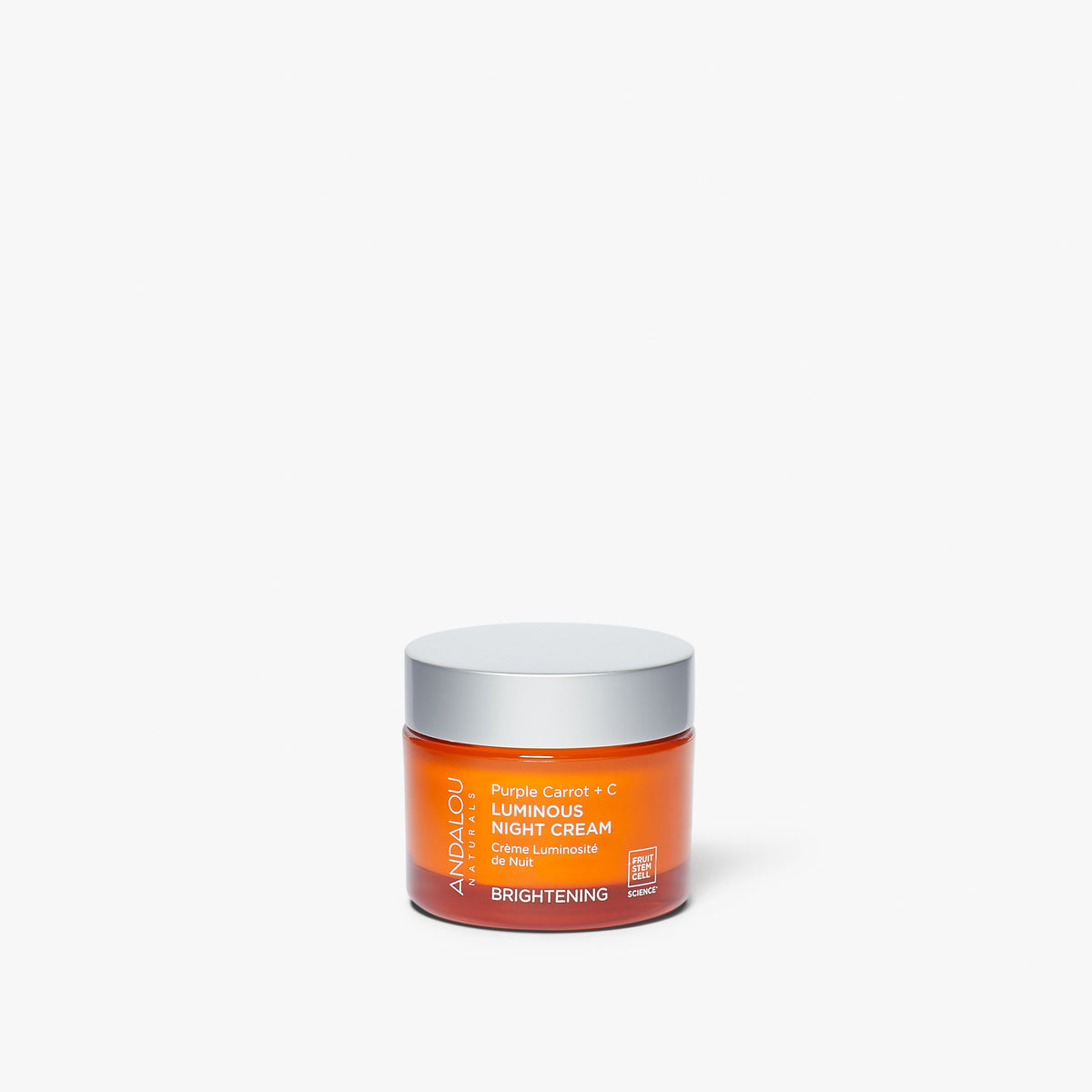 ANDALOU NATURALS BRIGHTENING PURPLE CARROT + VITAMIN C LUMINOUS NIGHT CREAM أندلوا كريم تفتيح البشرة