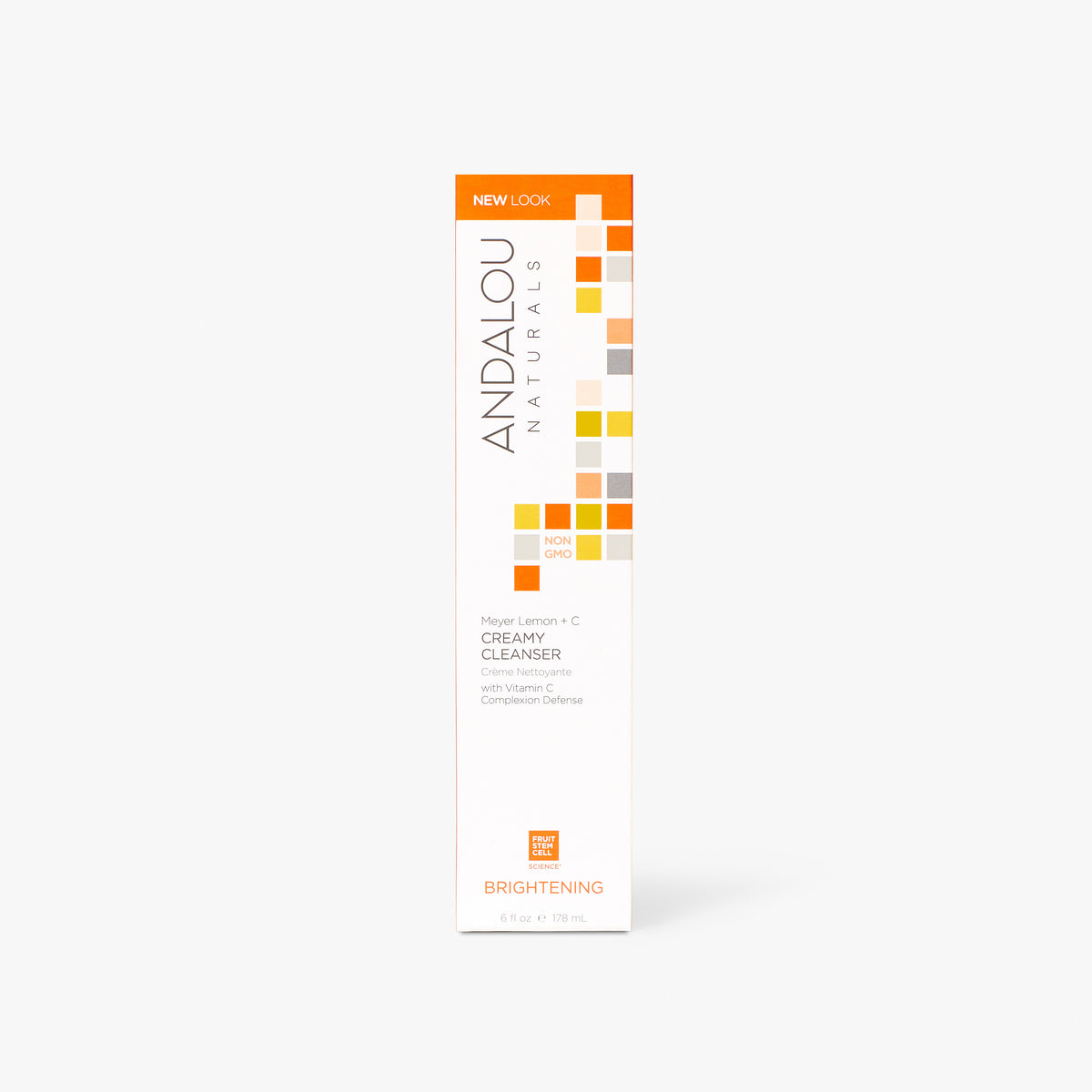 ANDALOU NATURALS BRIGHTENING MEYER LEMON CREAMY CLEANSER غسول منضف للبشرة بالفايتمن سي والكركم