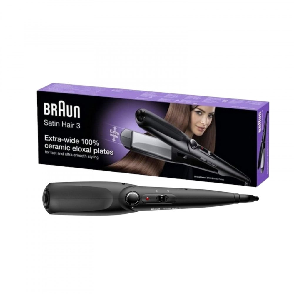 Braun Satin Hair Straightener مملس الشعر براون ساتين