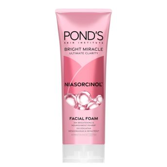 POND'S Bright Miracle Ultimate Clarity Facial Foam 100G بوندز رغوة الوجه برايت ميراكل ألتيميت كلاريتي
