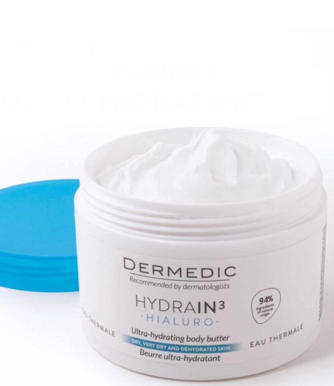 Dermedic hydrain3 hialuro ultra hydrating body butter ديرميدك زبدة ترطيب الجسم