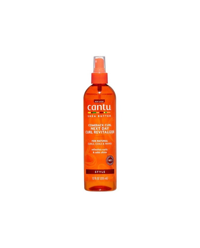 CANTU Shea Butter For Natural Hair Comeback Curl Next Day Curl Revitalizer كانتو ليف ان بزبدة الشيا