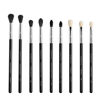 SIGMA BEAUTY Deluxe Blending Brush Set - 9 Detail, Standard + Max Brushes سكما بيوتي مجموعة فرش العيون