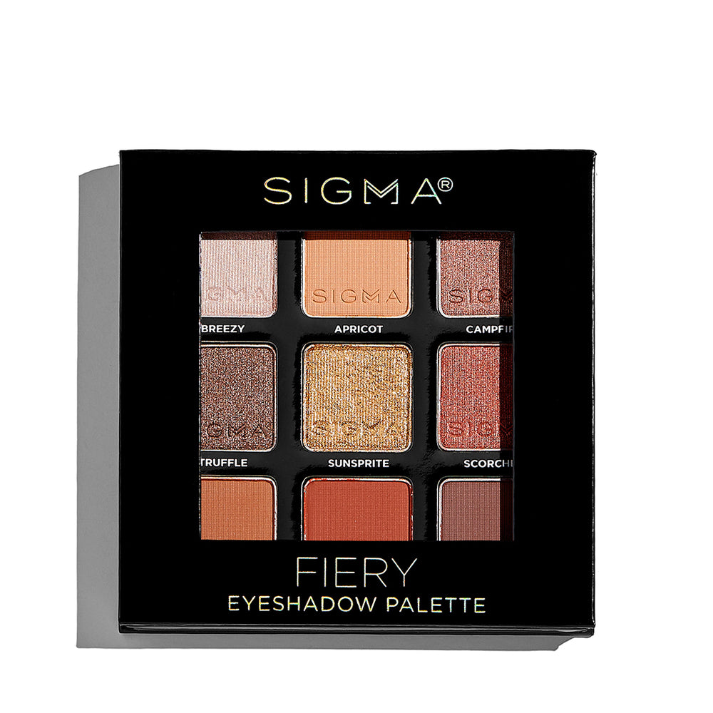 SIGMA FIERY EYESHADOW PALETTE سيجما باليت ايشدو