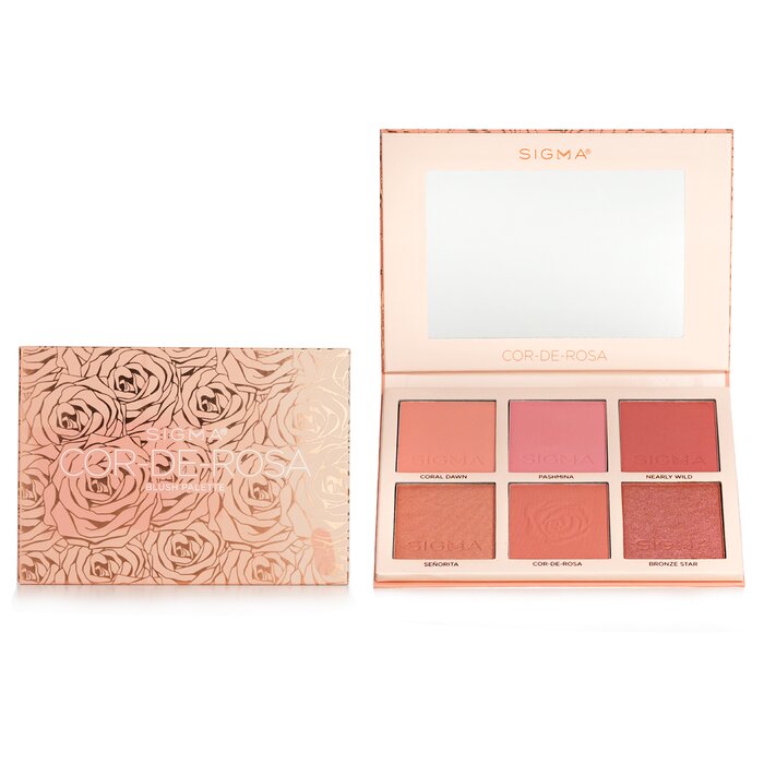 SIGMA COR DE ROSA BLUSH PALETTE سيجما باليت بلاش