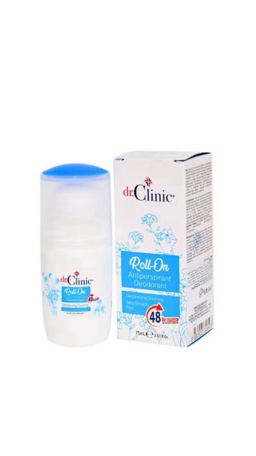 DR.CLINIC Deodorant Roll on blue دكتور كلينيك مزيل تعرق رول