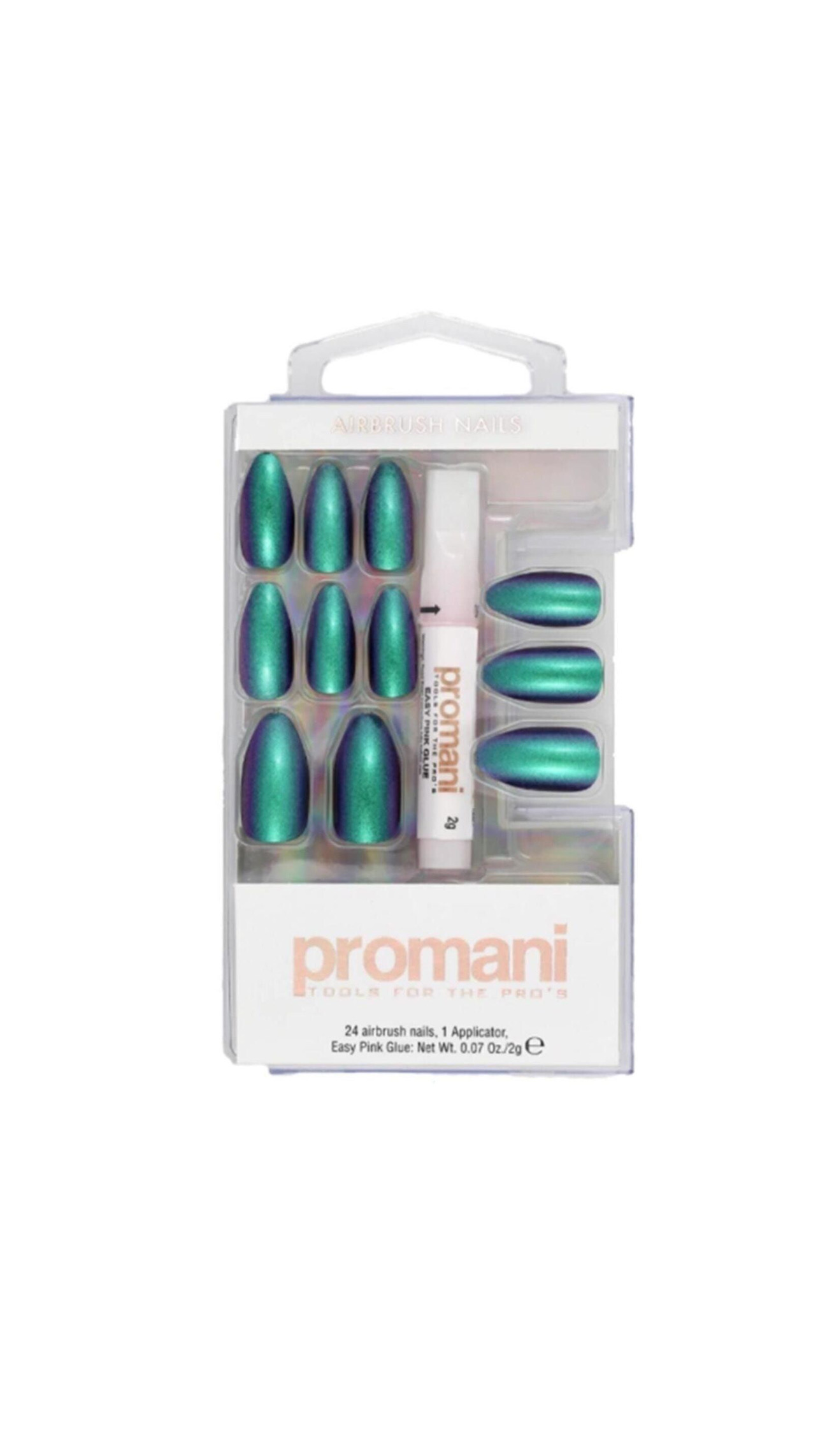 PROMANI Airbrush Nails Kit بروماني أظافر أصطناعية