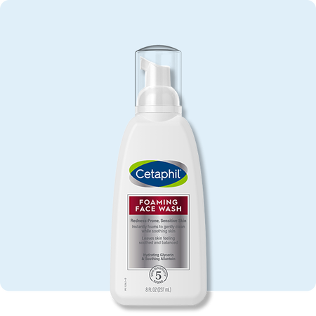 CETAPHIL FOAMING FACE WASH FOR REDNESS PRONE SKIN 236ml غسول وجه رغوي للبشرة المعرضة للاحمرار