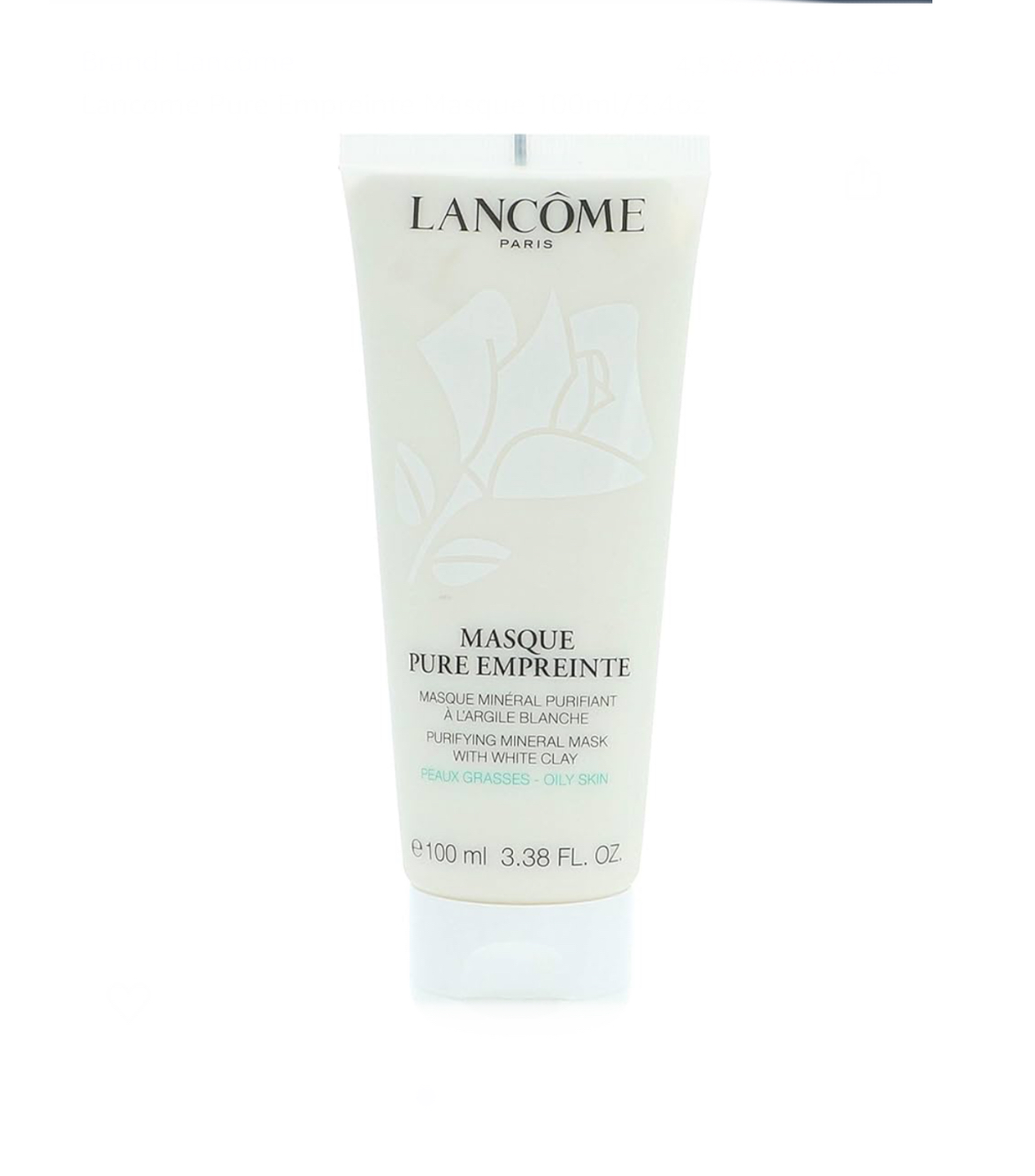 Lancome Pure Empreinte Masque 100ml قناع لانكوم بيور إمبرينت