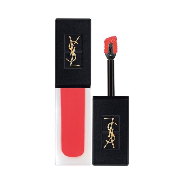 YVES SAINT LAURENT TATOUAGE COUTURE VELVET CREAM واي اس ال احمر شفاه فيلفت كريم