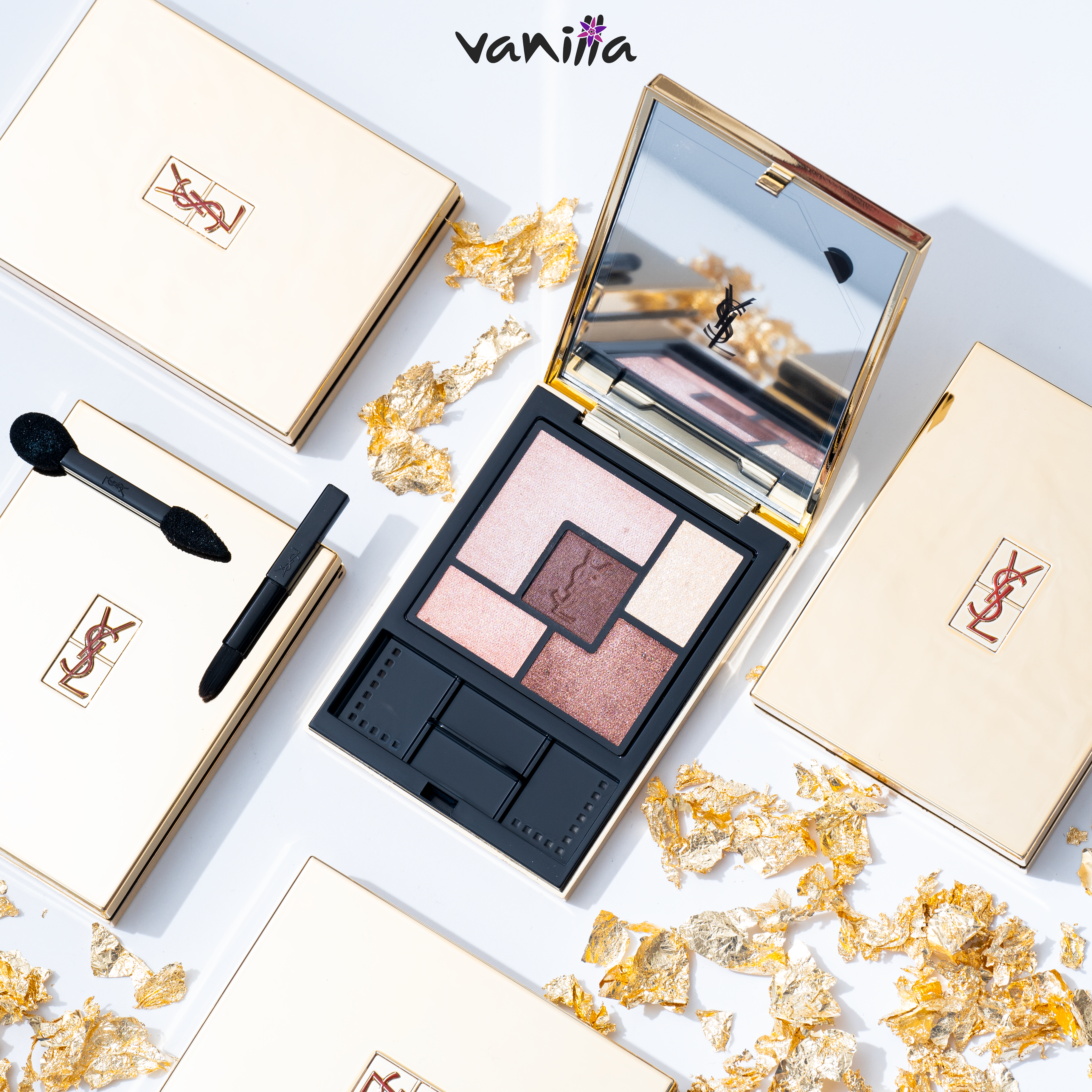 YVES SAINT LAURENT COUTURE PALETTE 14 Rosy Glow  واي اس ال كوتور باليت
