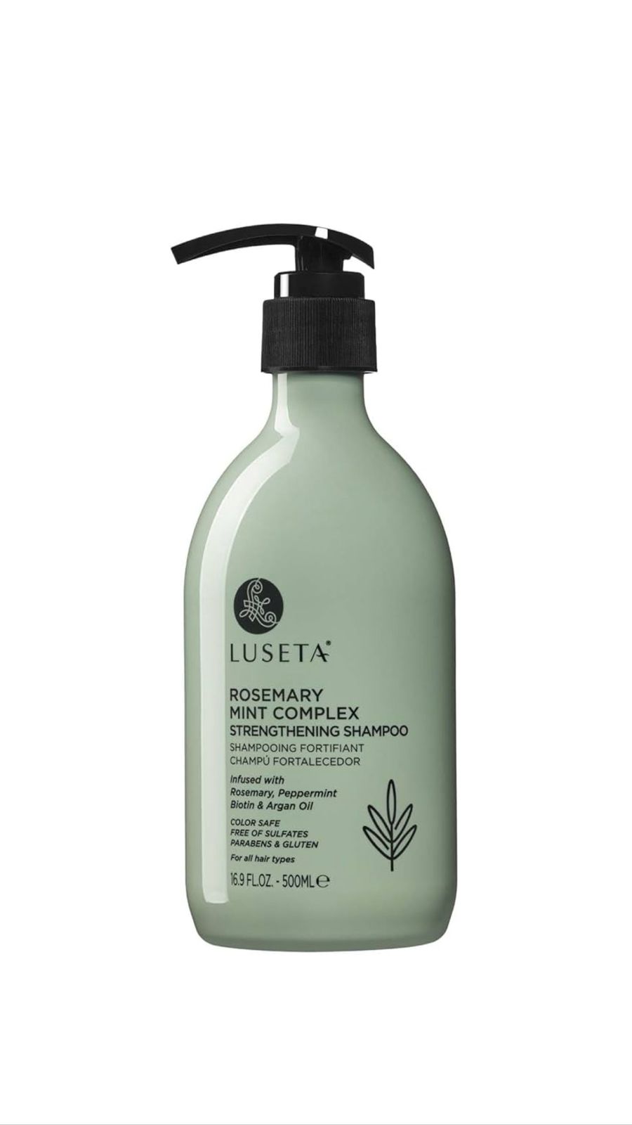Luseta Rosemary Mint Complex Shampoo 500ml لوسيتا روزماري شامبو
