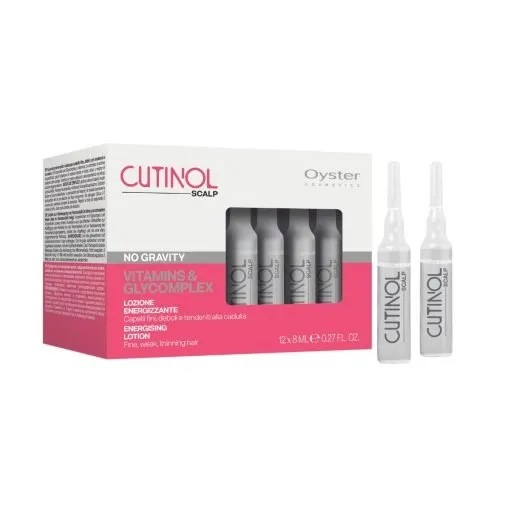 OYSTER Cutinol scalp energizing anti-hair loss treatment12x8ml علاج منشط لفروة الرأس مضاد لتساقط الشعر