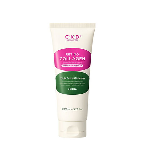 CKD Retino Collagen Small Molecule 300 Pore Cleansing Foam 150mL غسول رغوي بالكولاجين للبشرة