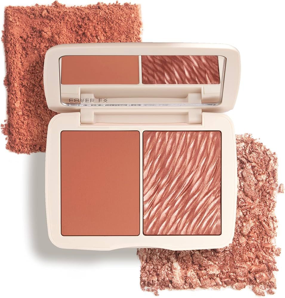 COVER | FX MONOCHROMATIC CHEEK DUO BLUSH كفر فكس أحمر خدود باودر