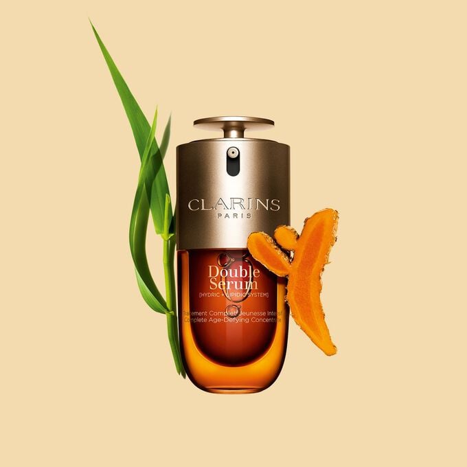 CLARINS DOUBLE SERUM NEW 2024 كلارنس سيرم مزدوج  للبشرة بأصدار جديد