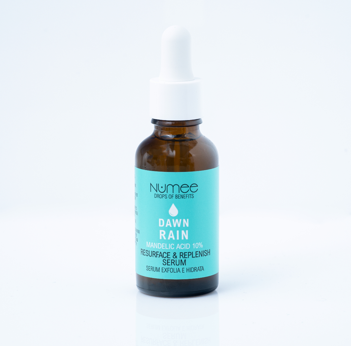 NUMEE– Dawn Rain 10% Mandelic Acid + Aquaxyl & Hyaluronic Acid نومي - داون رين سيروم 10% حمض المندليك + أكواكسيل وحمض الهيالورونيك