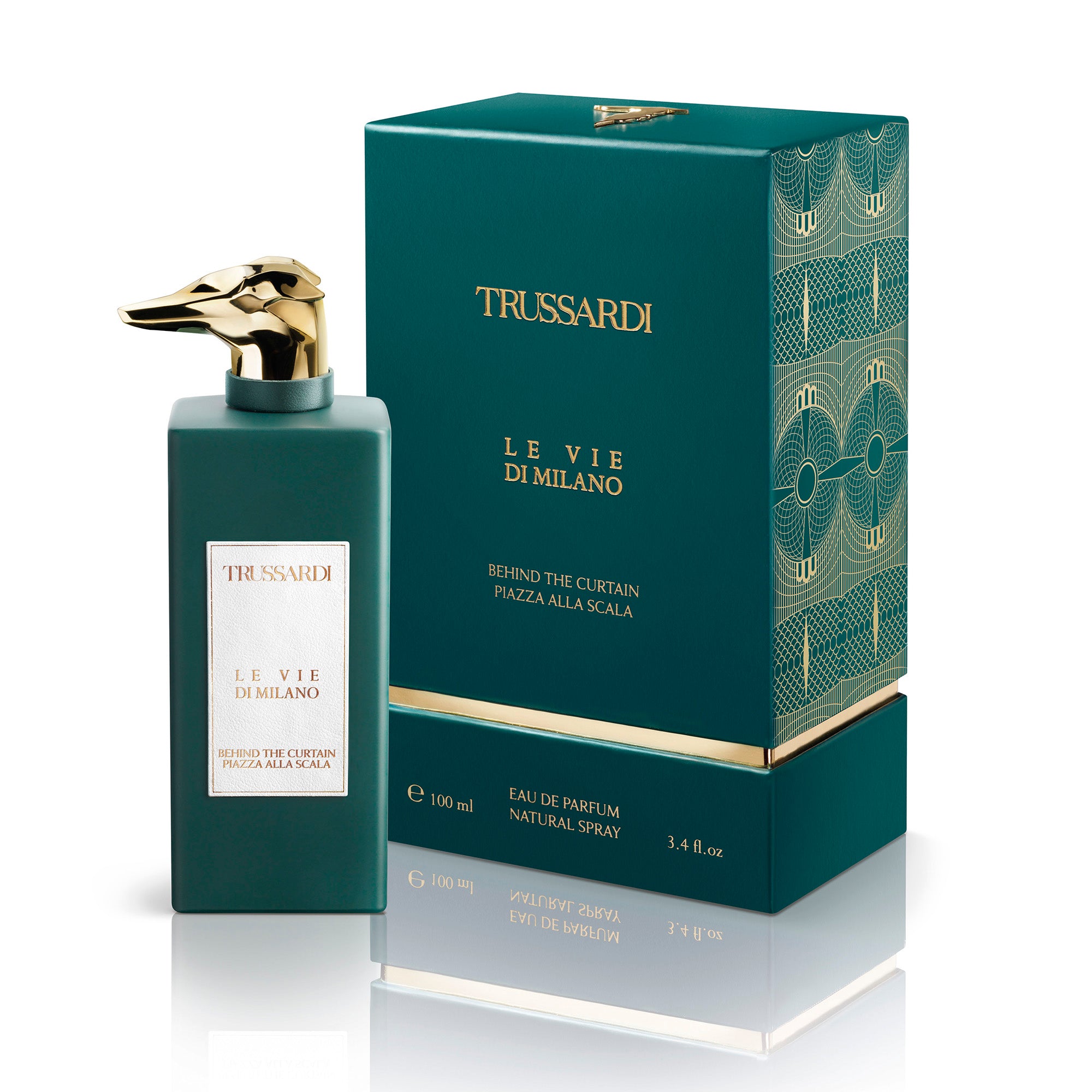 TRUSSARDI Behind The Curtain Piazza Alla Scala for women and men Eau de Parfum 100ml خلف الستار بيازا ألا سكالا تروساردي للنساء والرجال