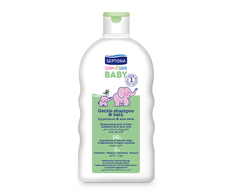 SEPTONA Baby shampoo & bath with hypericum and aloe 200ml شامبو و جل أستحمام  للأطفال