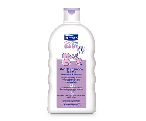 SEPTONA Baby shampoo & bath with hypericum and lavender 200ml شامبو وجل استحمام للأطفال
