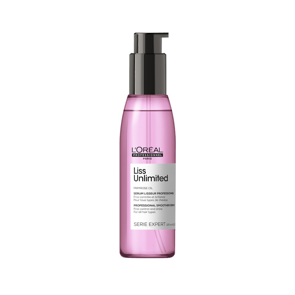 LOREAL PARIS Liss unlimited: Shine perfecting blow-dry oil زيت تجفيف الشعر اللامع المثالي.