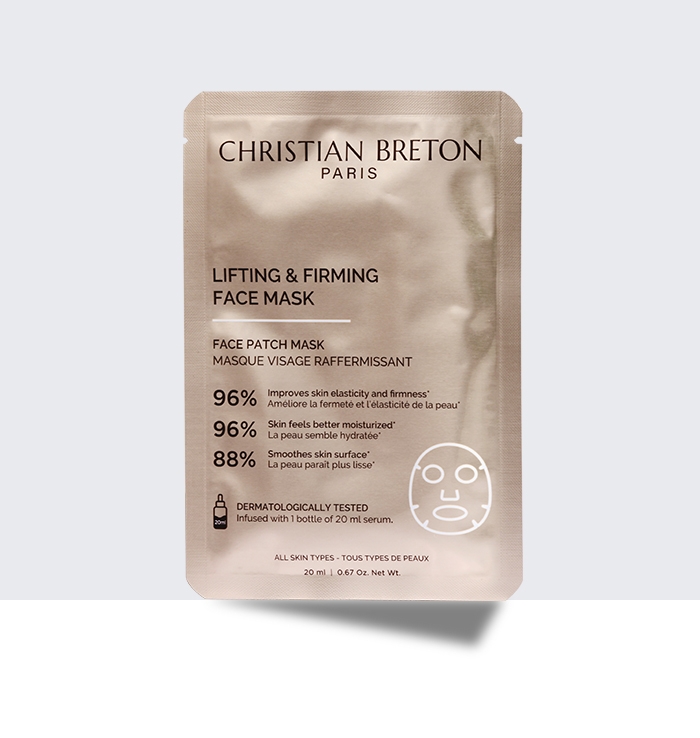 CHRISTIAN BRETON 3X FACIAL MASKS LIFTING – FIRMING كرستيان بريتون 3X أقنعة للوجه لرفع وشد البشرة
