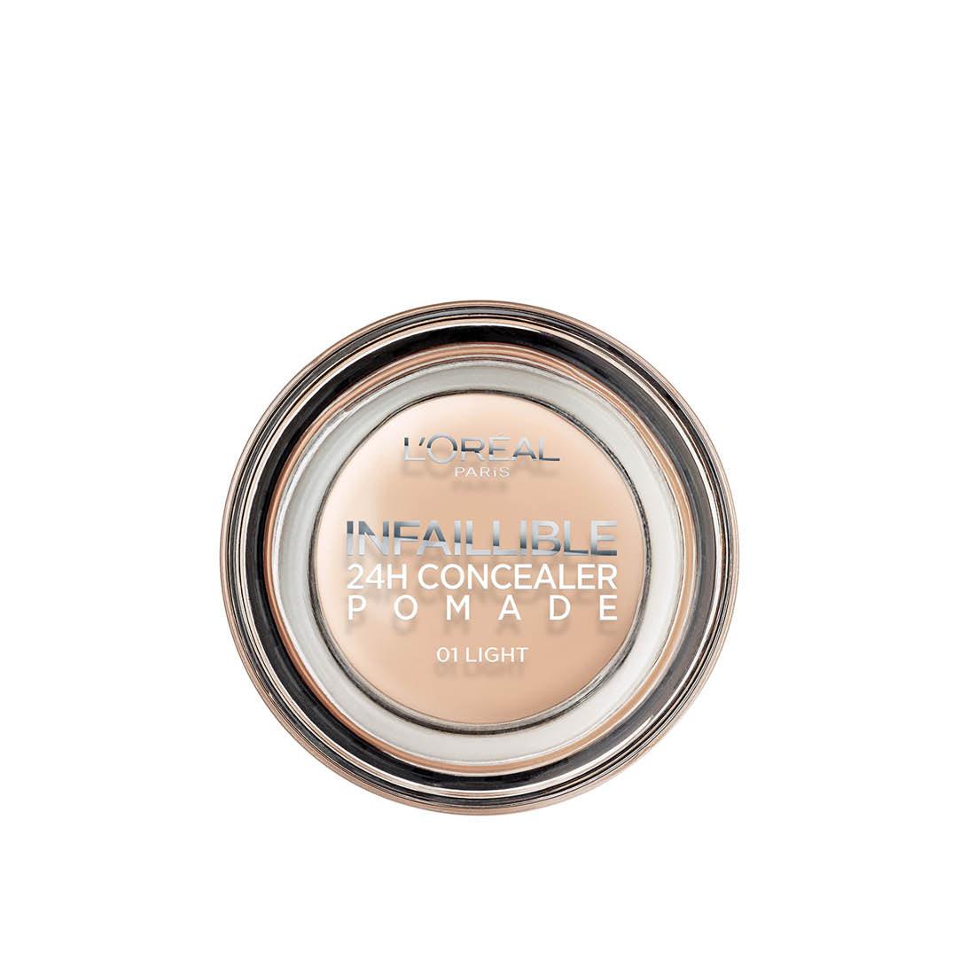 LOREAL PARIS Infaillible 24H Concealer Pomade - 01 Light لوريال كونسيلر كريمي