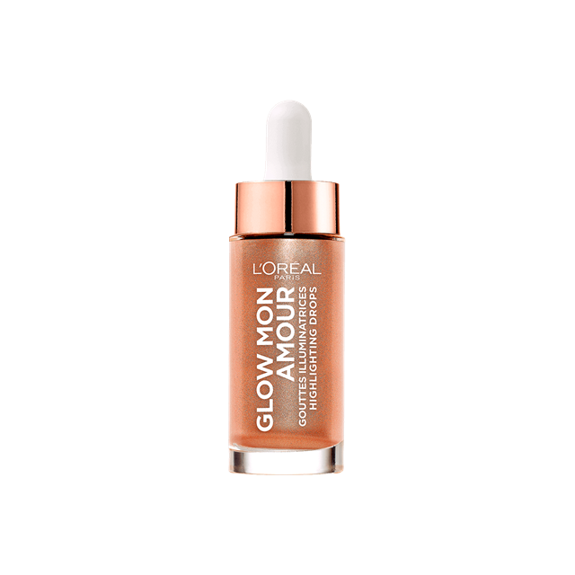 LOREAL PARIS Glow Mon Amour Highlight Drops - 02 Bellini لوريال أضاءة سائلة للبشرة