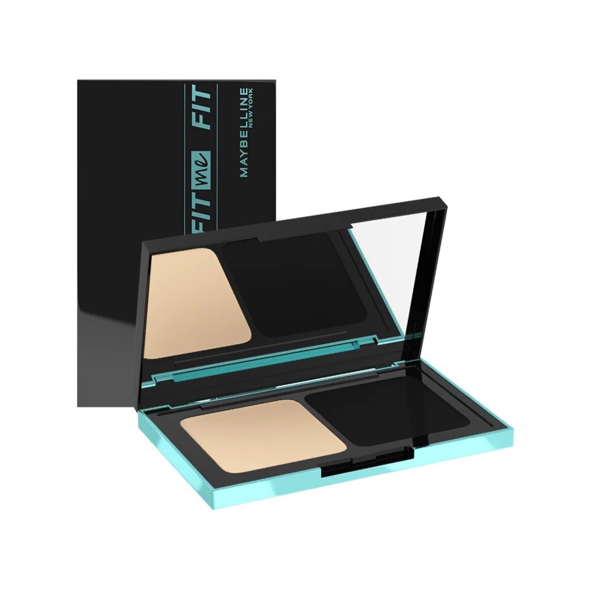Maybelline Fit Me Matte + Poreless Foundation Powder SPF44 بودرة أساس فيت مي غير لامعة + المسامية من مايبيلين، عامل حماية من الشمس SPF44